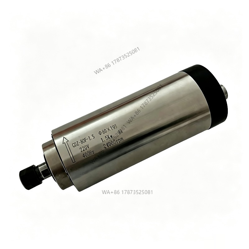 Er20 Collet Chuck Spindle Motor 220V - CNC Hava Soğutmalı 800W 1500W 2200W