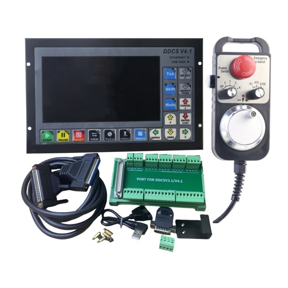 Ddcs V4.1 4 Axis Cnc Offline Controller - DDCSV4.1 CNC Hareket Kontrol Cihazı Kiti