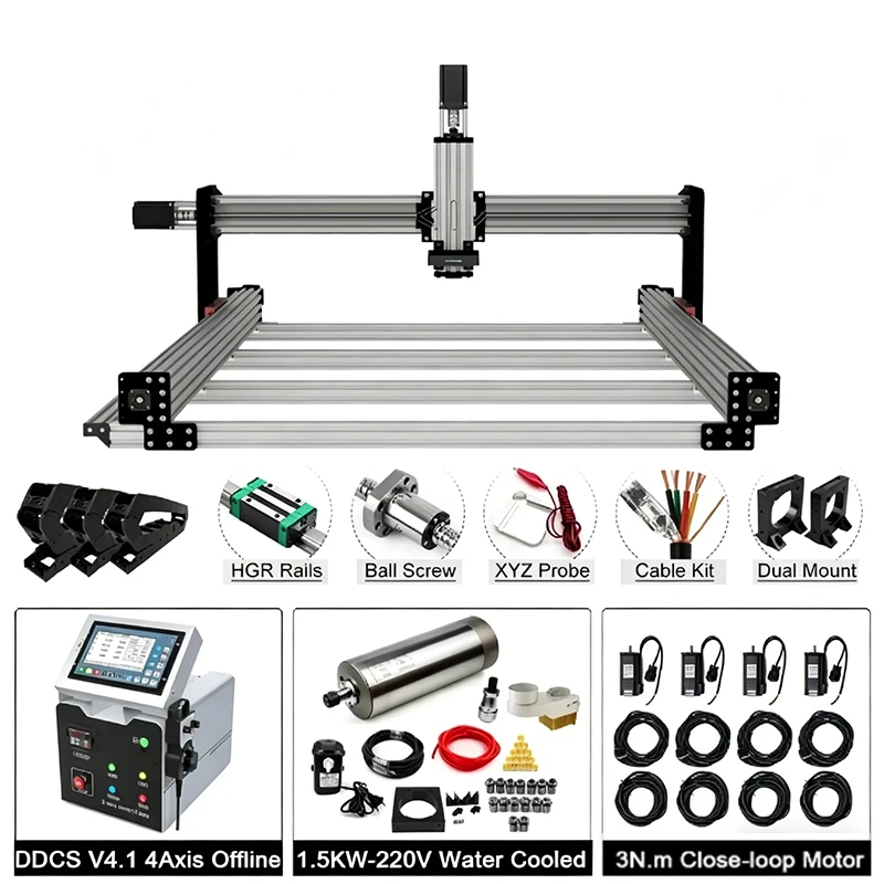 NF DDCS V4.1, CNC oyma makinel - Ddcs V4.1 4 Axis Cnc Offline Controller incelemesi ve fiyatı